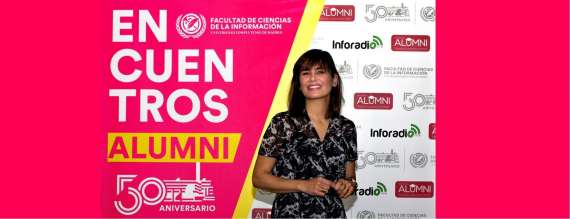 Elena Sánchez, invitada en los Encuentros Alumni del 50 aniversario de CCINF